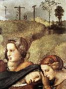 RAFFAELLO Sanzio The Entombment (detail) st oil painting on canvas